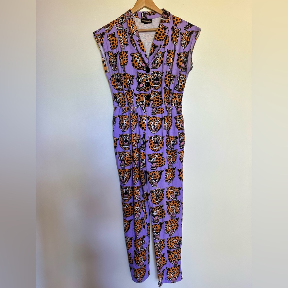 Nooworks Magic Suit Cheetah Head Size Tag Removed Size L?